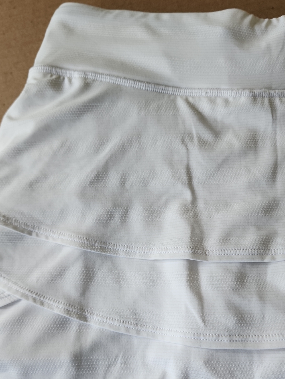 Athleta White Swing Athletic Tennis Skirt Skort - Picture 12 of 13